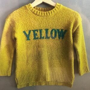 Yellow Kids Sweater